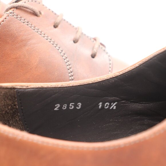 To Boot New York Shoes Adam Derrick Oxford Men\'s 10.5 Brown Leather Plain Toe main image 11